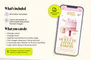 Pastel Pink Bakery Website Template, a Wix Template by Template Twist Shop (Thumbnail 4 of 10)