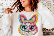 Latch Hook Easter Bunny Png Yarn, an Illustration by SinaCreation (Thumbnail 3 of 7)