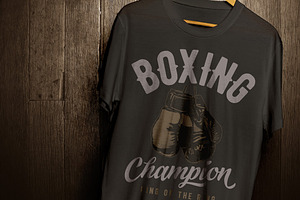 Collection Of Boxing T-shirt Designs