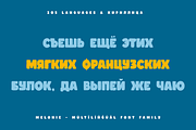 Melonie Bold Typeface, a Sans Serif Font by alpercakici (Thumbnail 10 of 15)