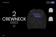MOKITUP: Heavy Favorite Crew Mockup, a Hoody Mockup by MOKITUP (Thumbnail 1 of 4)