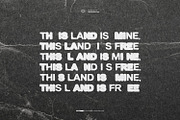 Inktoner - Photocopy Texture Font, a Sans Serif Font by ikiiko (Thumbnail 2 of 7)