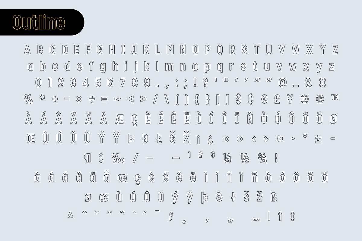 Fox Rivea: 3 Font Styles, a Sans Serif Font by Fox7 By Rattana (Photo 12 of 13)