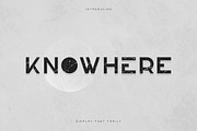 Knowhere - Display font family -50%, a Sans Serif Font by VP Fonts (Thumbnail 1 of 10)