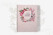 Blooming Paris. Motifs,Frame,pattern, an Illustration by Kotkoa (Thumbnail 15 of 21)