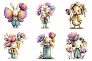Whimsical Spring Clipart, an Illustration by Daily.Designs (Thumbnail 4 of 8)