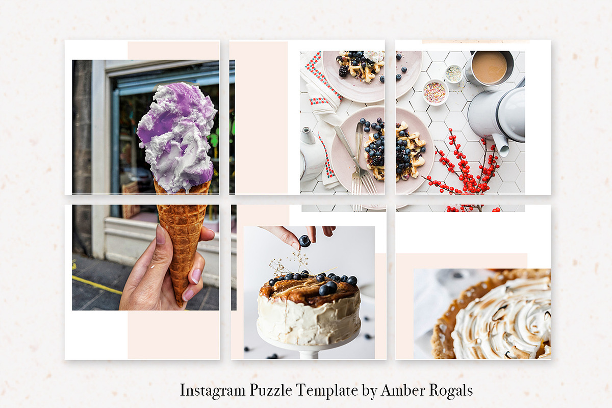 Beautiful Instagram Puzzle Template, a Social Media Template by amberrogals (Photo 6 of 7)