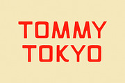 Tommy Tokyo I A Display Font, a Sans Serif Font by Taylor Penton (Thumbnail 1 of 4)