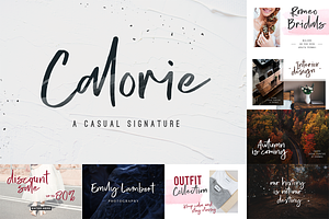 Handwritten Script Bundle - 90% OFF