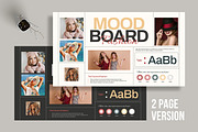 Fashion Mood Board Template, a Social Media Template by MightyDesign (Thumbnail 1 of 6)