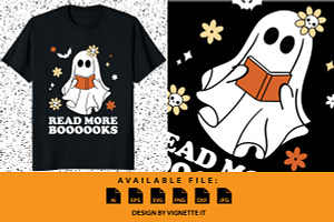Ghost Read More Books Halloween