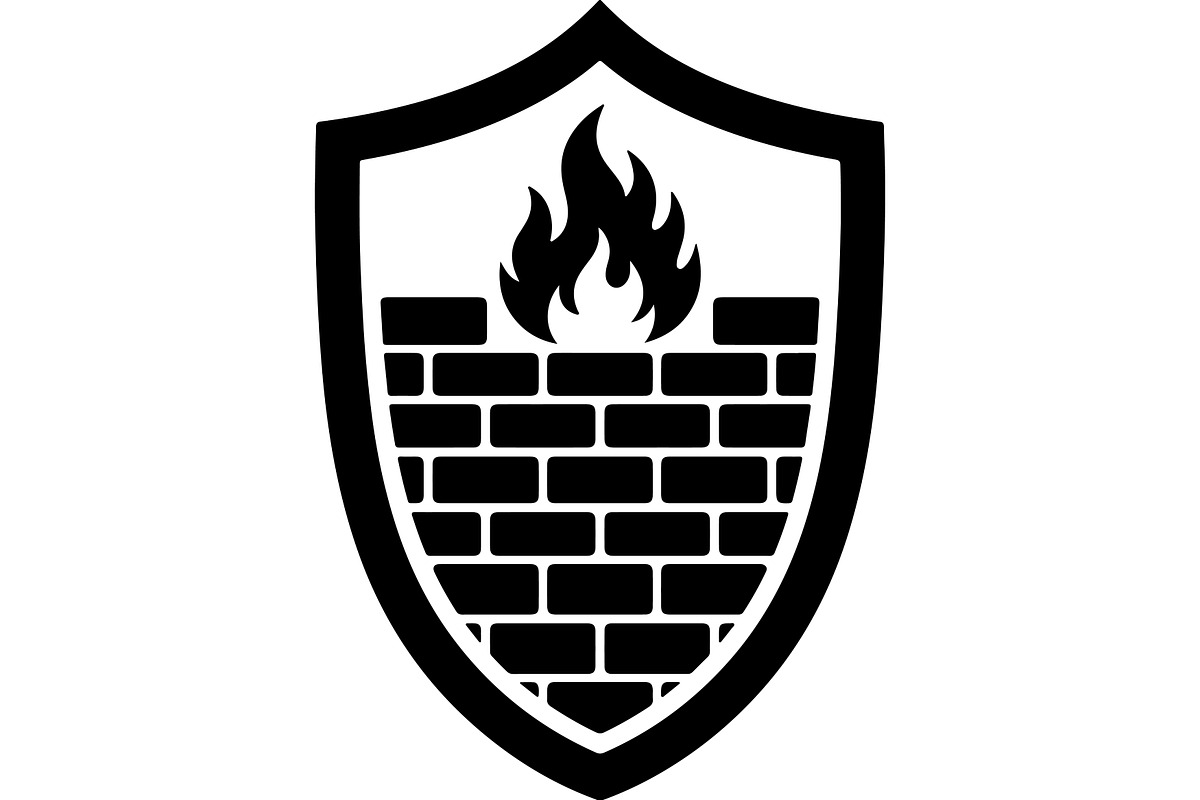 firewall security icons, a Technology Illustration by abu67222 (Photo 7 of 13)
