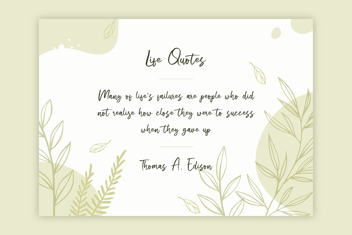 Beston - Casual Script Font, a Script Font by Craft Supply Co. (Photo 6 of 9)