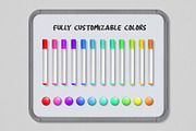 Whiteboard Mockup Kit, a Product Mockup by Medialoot (Thumbnail 4 of 4)