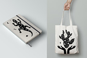 Linocut Style Stamp Brushes, a Brush Add-On by NinaFedorova (Thumbnail 8 of 8)