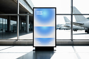 Airport Digital Screen Mockup, an Advertising Mockup by Design Squad (Thumbnail 1 of 4)