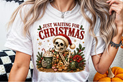 Funny Skeleton Christmas Png, a Seasonal Illustration by Sublimation Artist (Thumbnail 6 of 9)