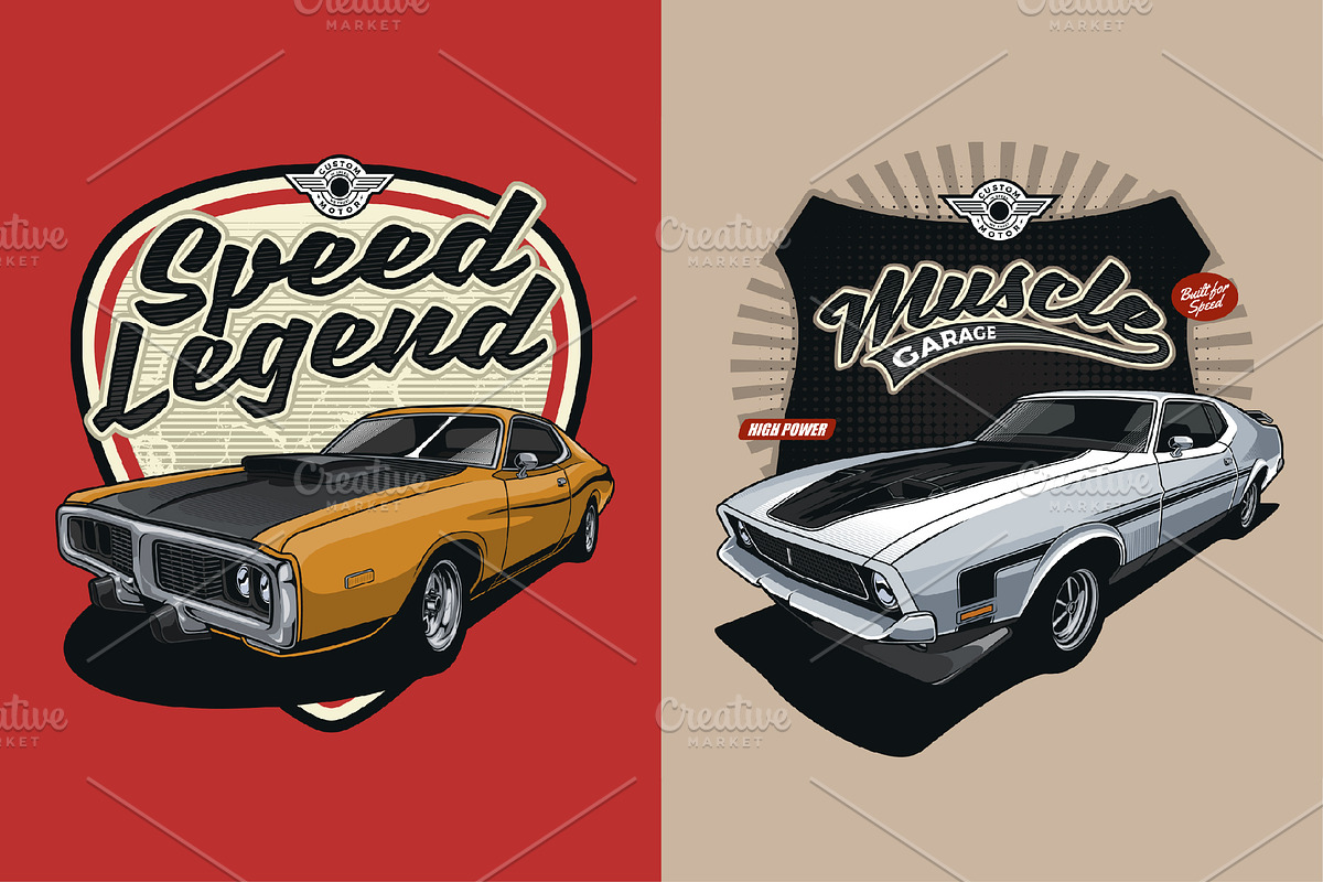 Ultimate Cars Collection, a Transportation Illustration by The BolzStudio (Photo 27 of 50)