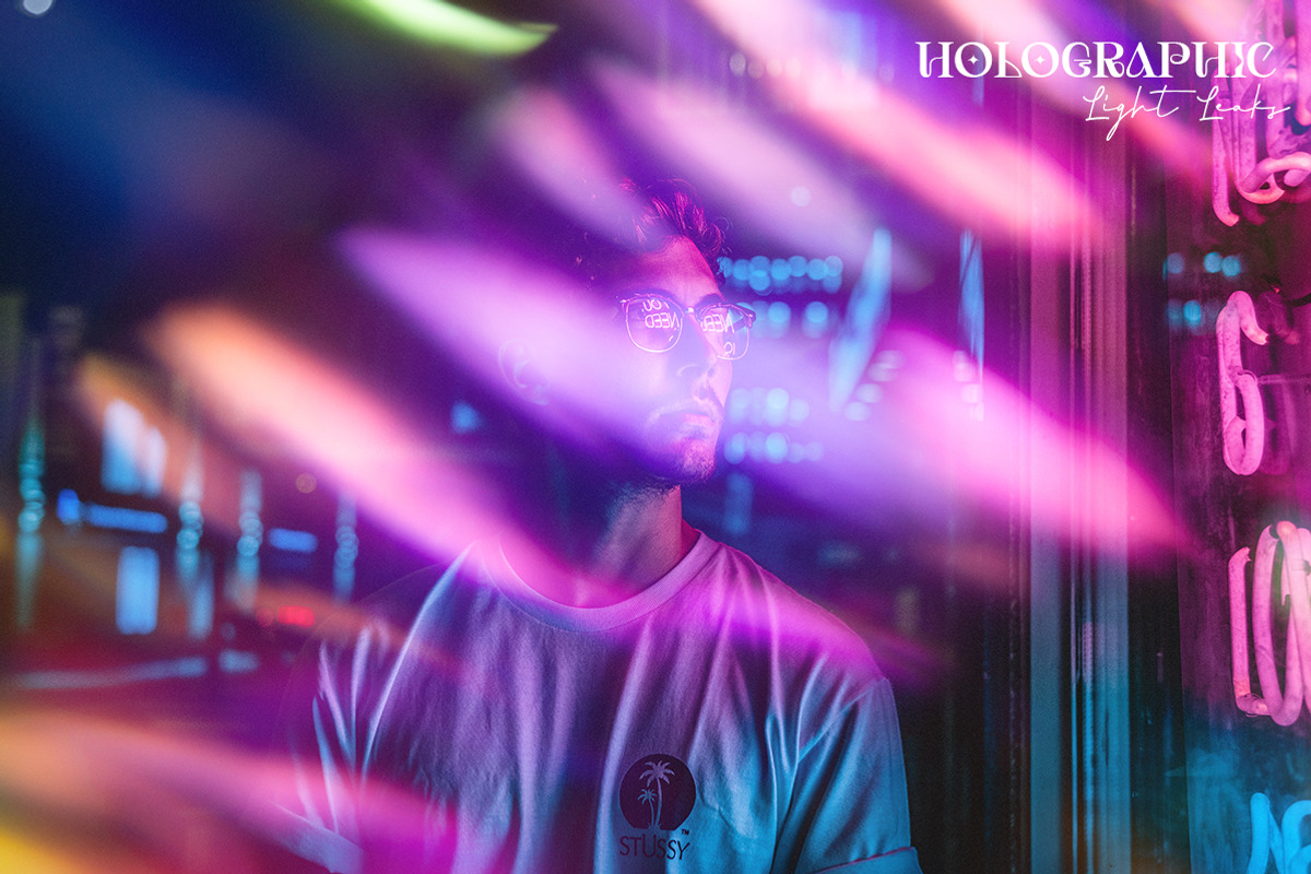 Holographic Light Leaks, a Texture Graphic by Julie&Taily (Photo 28 of 28)