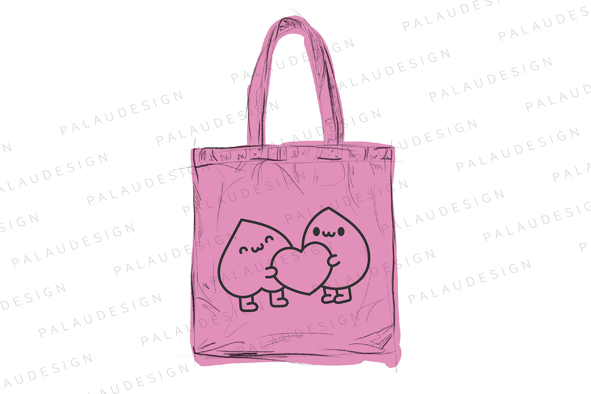 Cute Kawaii Autumn Leaf Couple, a Seasonal Illustration by Palau (Photo 4 of 12)