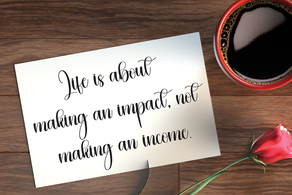 Lantern | Script Font, a Handwritten Font by Scratchones (Photo 5 of 9)