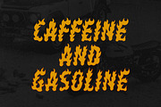 Fire Starter Merch Font, a Handwritten Font by Davide Bassu (Thumbnail 3 of 7)