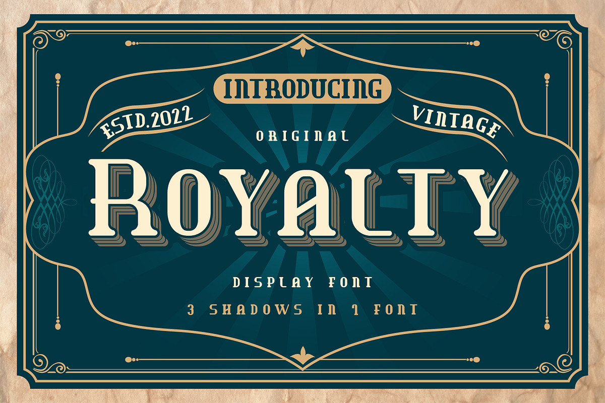 Royalty font, a Font by Heather_insane (Photo 1 of 4)
