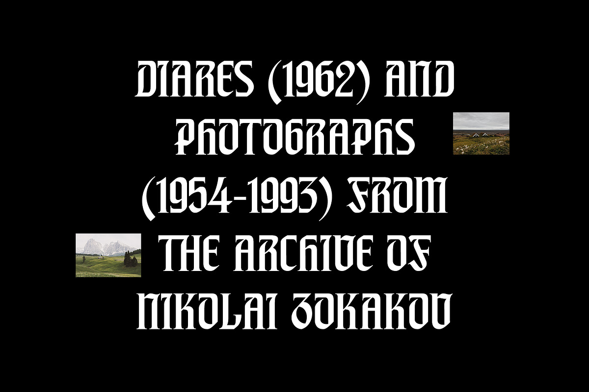 ED Faliraki Typeface, a Blackletter Font by Emyself Design (Photo 2 of 10)
