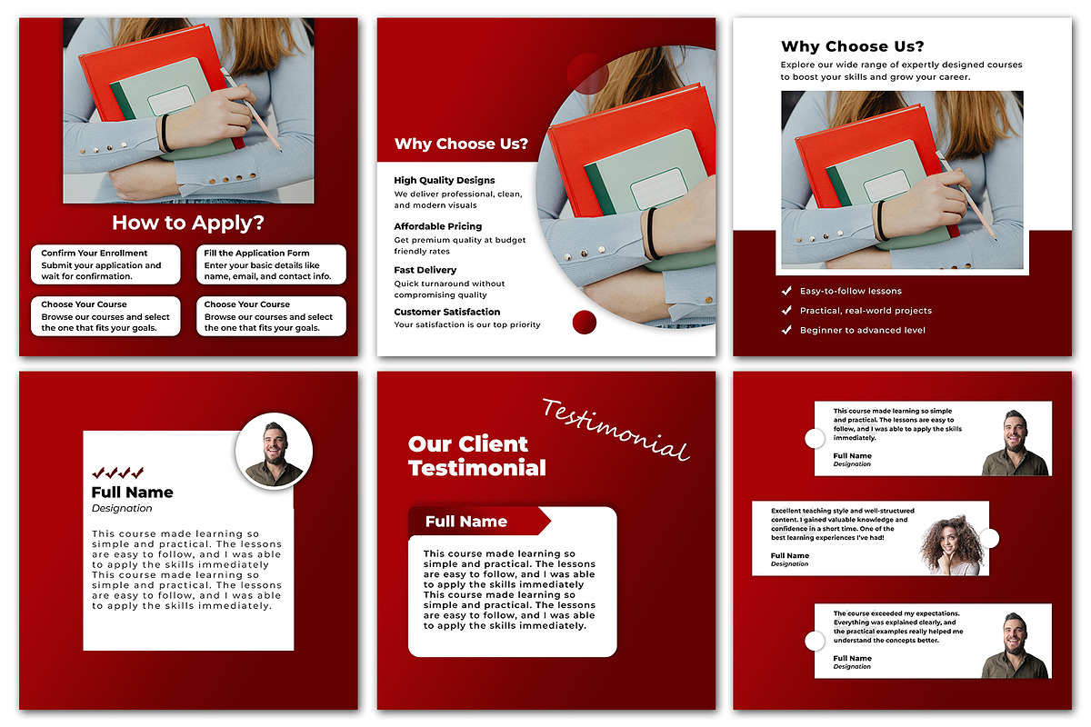 Coaching | Instagram Post | 20 Posts, a Social Media Template by Mohammad Sarfaraz (Photo 4 of 6)