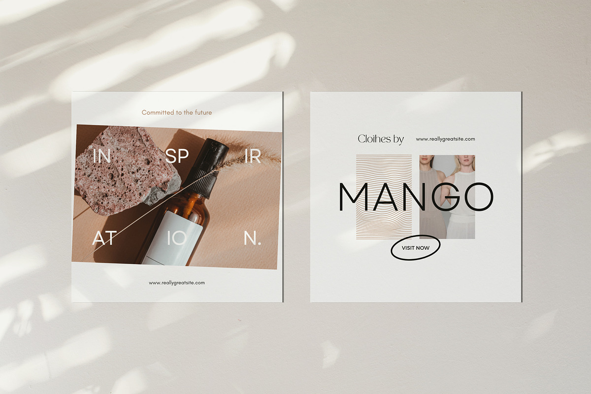 MANGO Canva Social Media Kit, a Social Media Template by Goashape Studio (Photo 3 of 15)