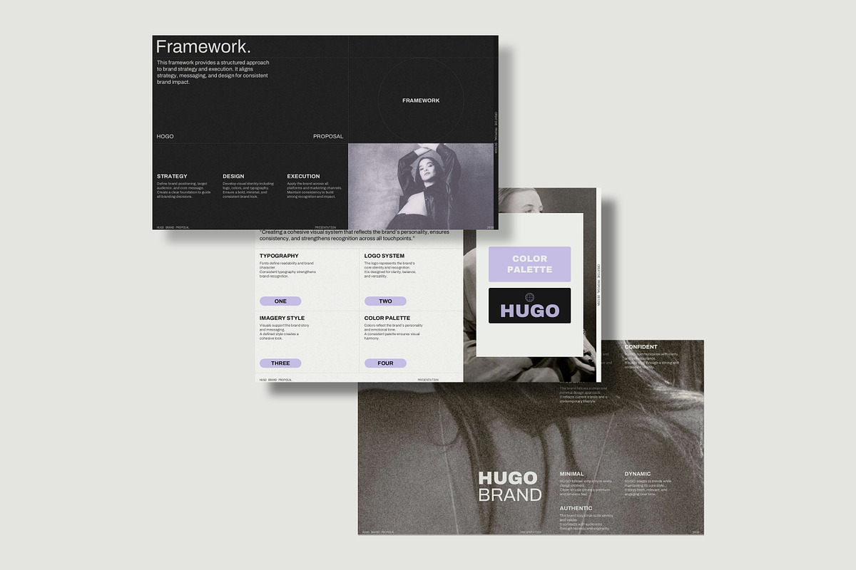 HUGO | Brand Proposal, a Presentation Template by SparkPro