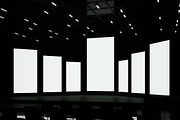 LED Vertical Screen Projector Mockup, a Mockup by Mockupnine (Thumbnail 5 of 7)