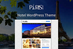 Paris - Hotel WordPress Theme