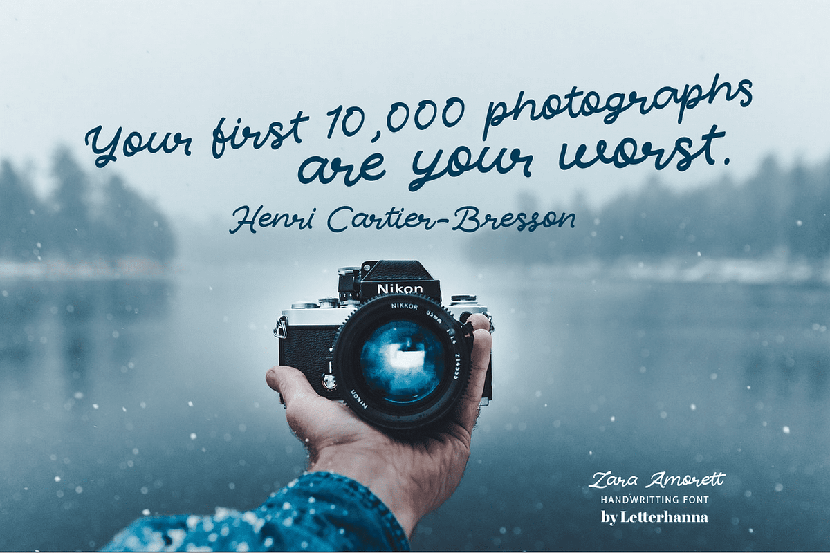 Zara Amorett Font, a Handwritten Font by Letterhanna Studio (Photo 15 of 15)
