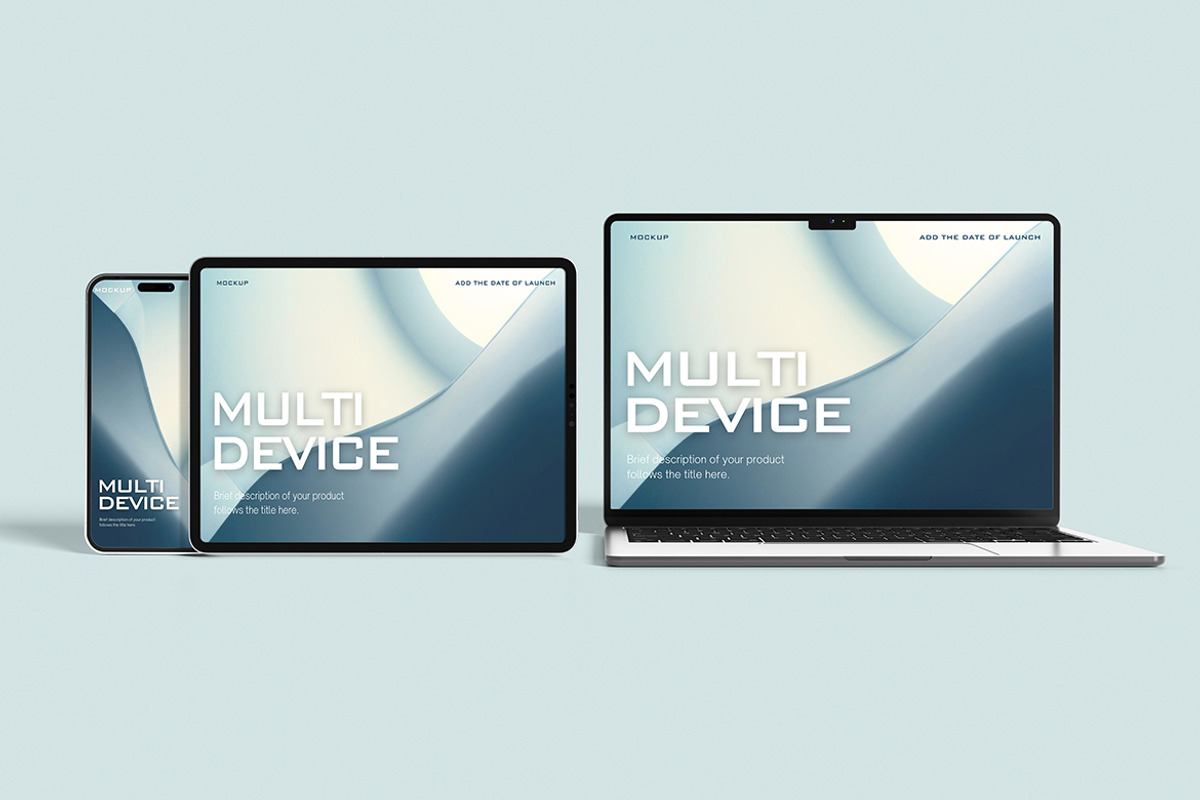 Multi Device mockup, a Wearable Device Mockup by swsi-studio (Photo 2 of 5)