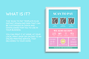Scan to Pay Sign Template, a Brochure Template by SunshineStudioBoutique (Thumbnail 3 of 10)