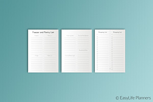 Household Planner A5 Printable