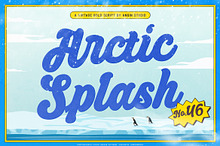 Arctic Splash | Vintage Script Font
