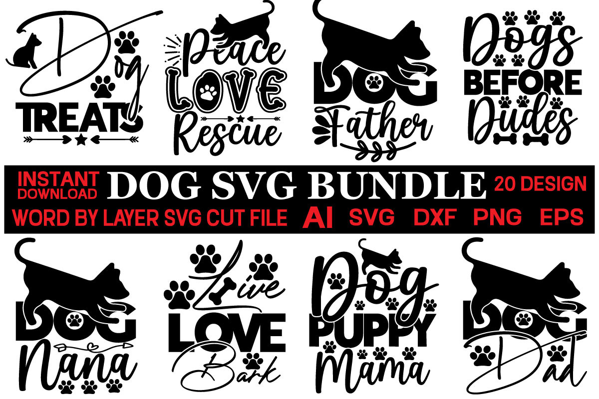 Dog Svg Mega Bundle, an Object Graphic by GatewayDesign