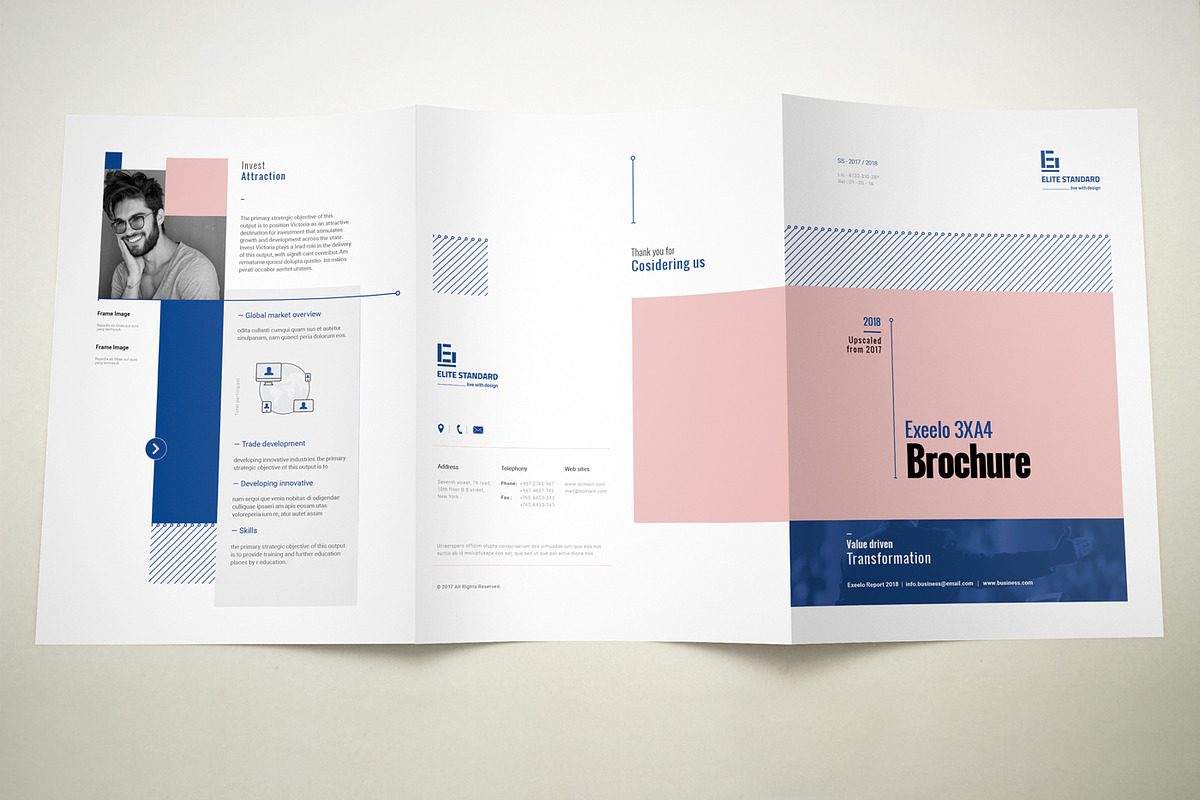 3xA4 Brochure Template, a Brochure Template by Elite_Standard (Photo 4 of 7)