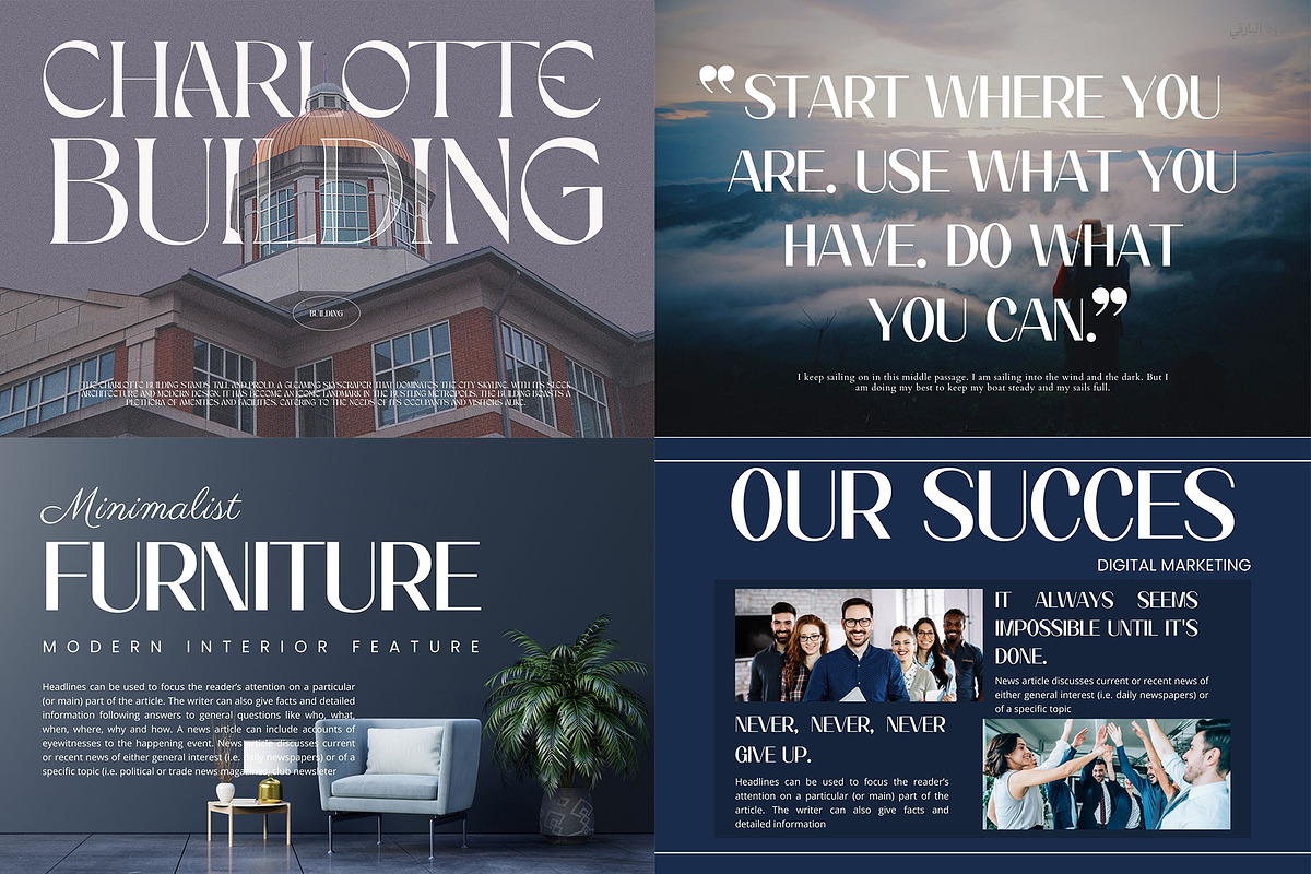 Minimalist Serif Font Bundle, a Serif Font by Perfectype (Photo 16 of 21)