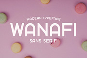 Wanafi - Modern Sans Serif Font, a Sans Serif Font by HipFonts (Thumbnail 1 of 12)