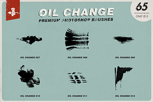 Oil Change Photoshop Brushes