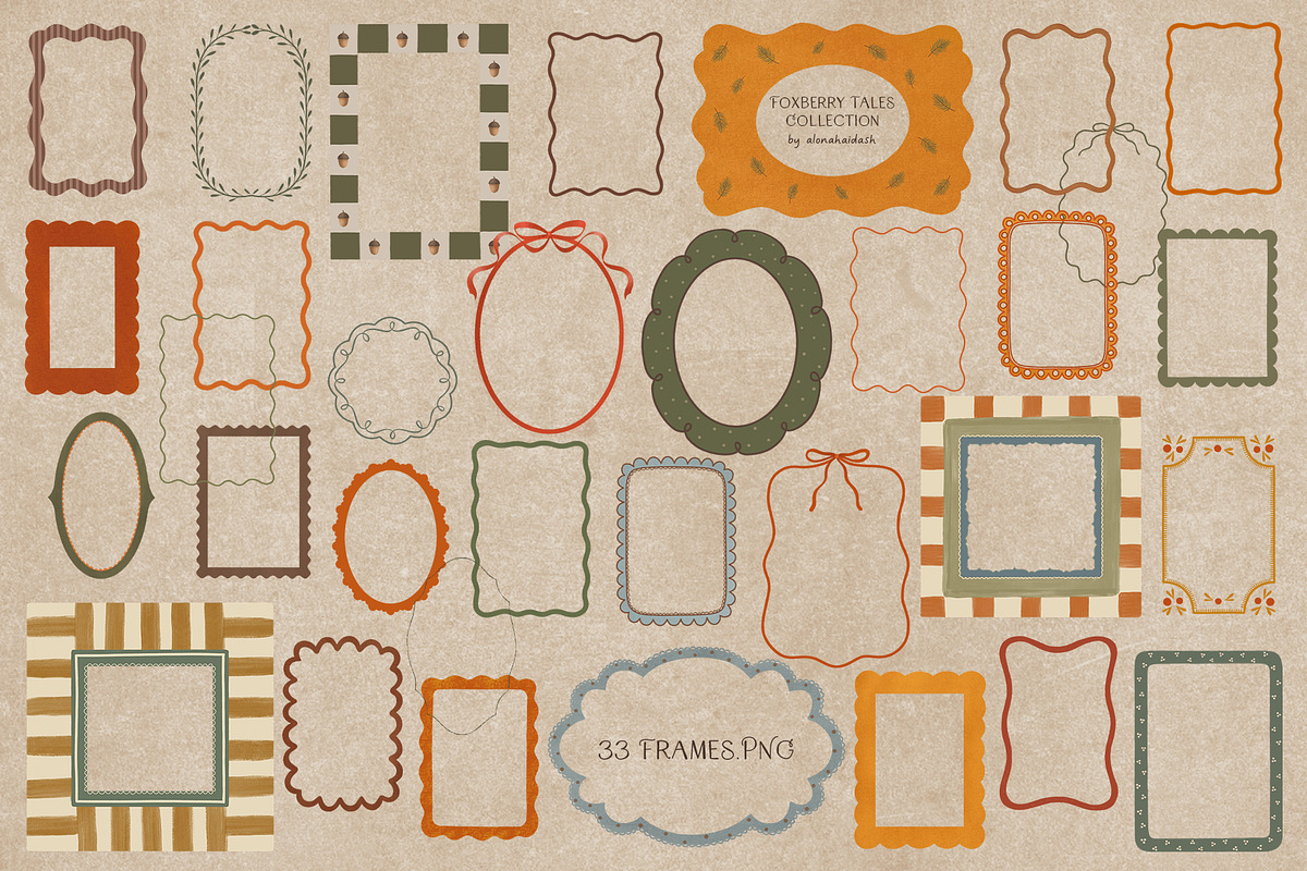Foxberry Tales – Autumn Clipart Set, an Object Graphic by alonahaidash (Photo 9 of 13)