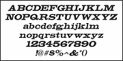 Clarified JNL, a Serif Font by Jeff Levine Fonts (Thumbnail 5 of 5)