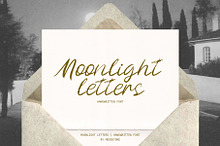 Moonlight Letters Handwritten font