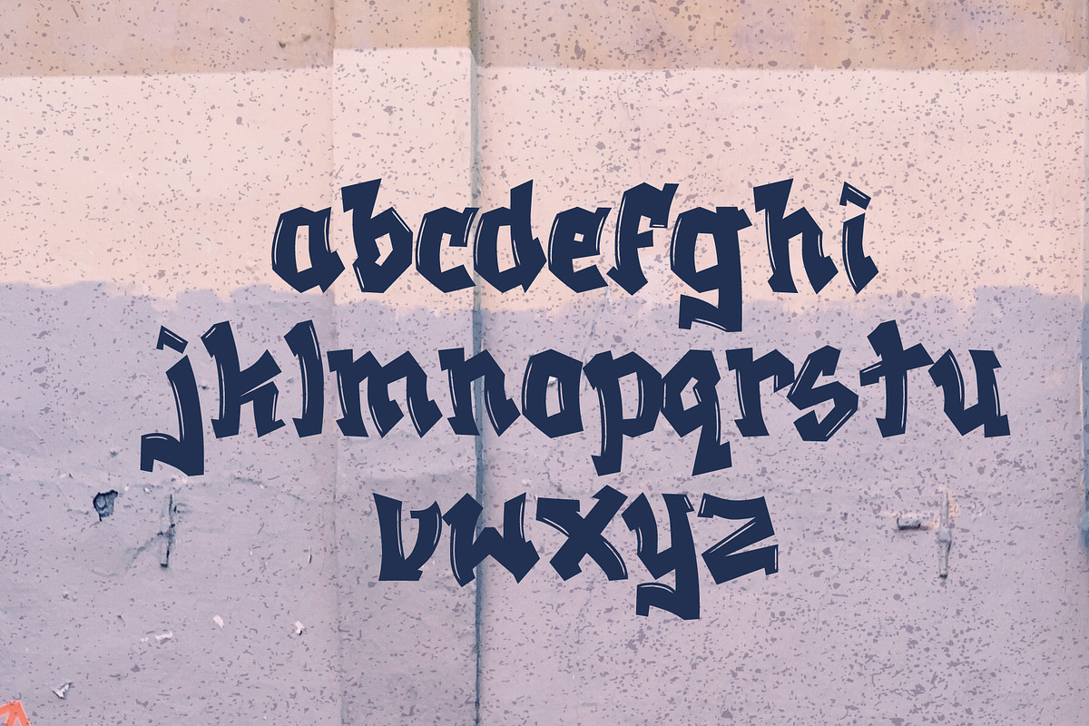 Heaven Spot - Rad Graffiti Display, a Script Font by HipFonts (Photo 2 of 8)