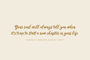 Fermont Script, a Script Font by etigletters (Thumbnail 2 of 7)