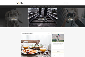 Gate - A WordPress Blog Theme