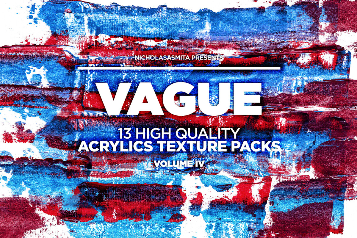 Vague IV: 13 Acrylics Textures, a Texture Graphic by nicholasasmita (Photo 9 of 12)